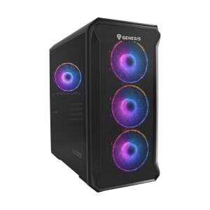 Carcasa GENESIS IRID 503 V2 Mini Tower ARGB NEGRU, Tempered