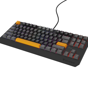 Tastatura gaming mecanica cu fir Genesis Thor 230 TKL, iluminare