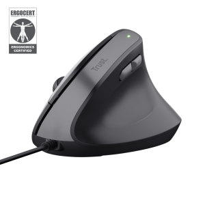 Trust Bayo II. Form factor: Right-hand, Vertical design. Device interface:
