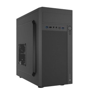 Carcasa NATEC Helix USB C, Mini Tower, Black