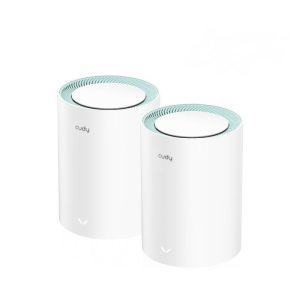 Sistem Mesh dual band wireless Gigabit Cudy ROUT-WLESS-M1300/2-CDY, 2.4/5 GHz,