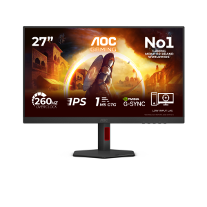 Monitor AOC 27" 27G4ZR, Diagonal (inch): 27, Diagonal (cm): 68,