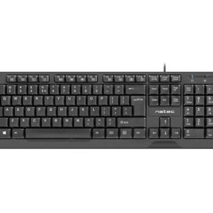 Tastatura cu fir Natec Trout Slim, lungime cablu 180 cm,