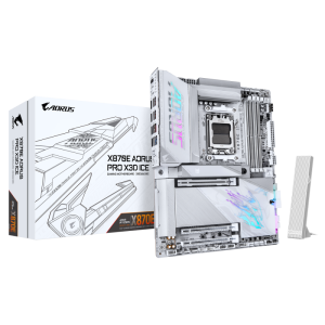 Placa de bază Gigabyte X870E A PRO X ICE AM5