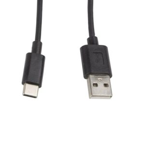 Cablu USB-C(M) USB-A(M) 2.0 1 m negru