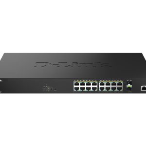 D-Link DMS-1250-18P/E. Switch type: Managed, Switch layer: L2. Basic switching
