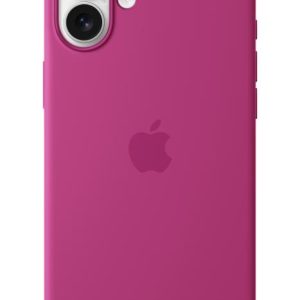 iPhone 16 Plus Silicone Case with MagSafe - Fuchsia