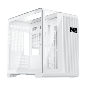 Carcasa 1stPLAYER Gaming RT5-wh, afisaj digital, 3 ventilatoare aRGB infinity