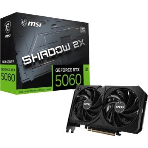 Placa video MSI GeForce RTX 5060 SHADOW 2X OC MAX,