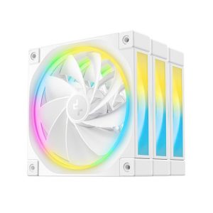 Ventilatoare DEEPCOOL FL12R-3in1 120mm, CFM 55, presiune 2.59 mmAq, viteza