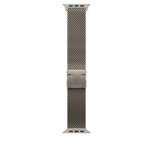 Apple Watch 49mm Natural Titanium Milanese Loop - Small