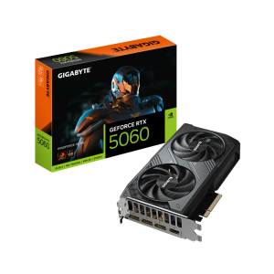 Placa Video GIGABYTE GEFORCE RTX 5060 WINDFORCE OC 8GB GDDR7