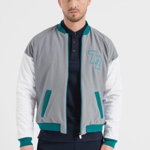 JACHETA BOMBER GRI PETROL XXL