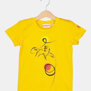 TSHIRT CASUAL C CAL PEGAS YELLOW-10