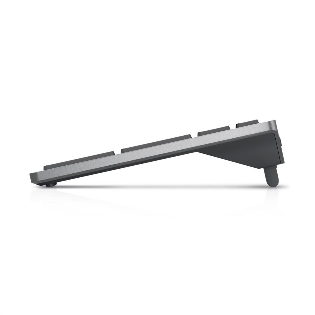 Tastatura Wireless DELL KB740, Fara fir, Gri - imagine 4