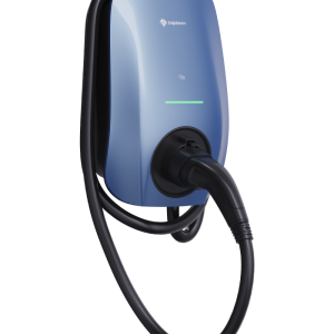 Solplanet EV Charger 7.4kW, RFID/NFC, WIFI+Bluethooth+RS485, Morandi Blue, 5M Cable+ETH