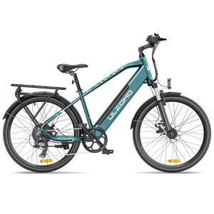 Bicicleta electrica Ulzomo Metro 26 E-bike, 250W, 36V 17Ah, autonomie