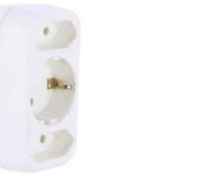 BACHMANN Multistecker 2xEURO + 1xCEE7/3 negru