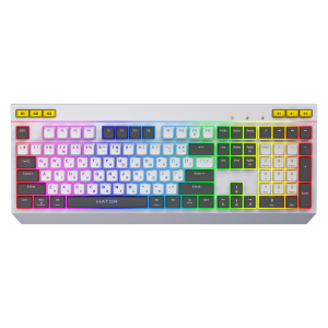 Tastatura membrana cu fir Hator Icefall, conectivitate USB, polling rate