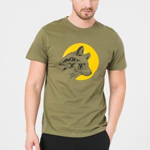 TRICOU CASUAL CIUCAS BARBATI KAKI-S