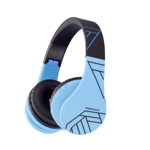 Casti Gaming Head-band PowerLocus P1, Wireless, Albastru
