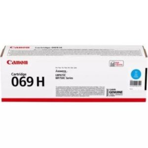 Toner Canon CRG069HC, Cyan, capacitate 5500 pagini, pentru i-SENSYS LBP673Cdw,