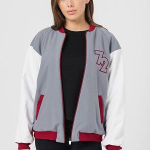 W JACHETA BOMBER  GRI GRENA XL