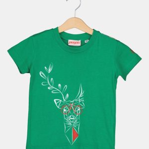 TRICOU  CERB FAMILIE COPII   K GREEN-4