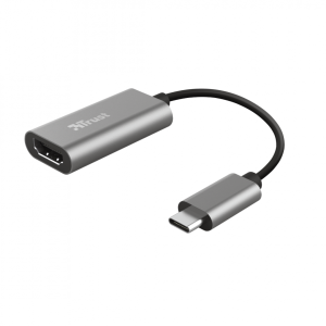 Adaptor Trust Dalyx USB-C to HDMI, silver