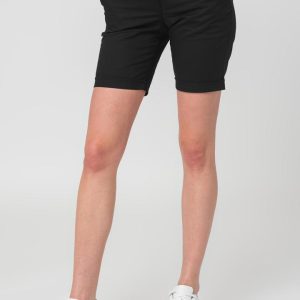 PANTALONI SCURT CASUAL FEMEI BLACK M
