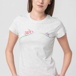 TRICOU CASUAL BICICLETE FAMILIE FEMEI LIGHT GREY-M