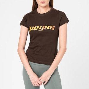 TRICOU  LOGO ORANGE FEMEI  COFFEE-S