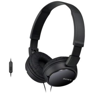 Casti Head-band Sony MDR-ZX110AP, Cu fir, Negru