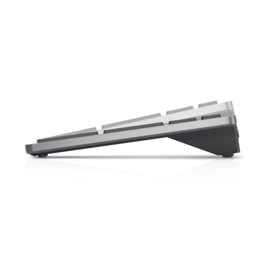 Tastatura Wireless DELL KB740, Fara fir, Gri - imagine 3