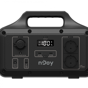 Statie portabila pentru exterior NJOY POWER BASE 600, adaptor AC