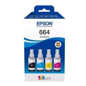 Cartus cerneala Epson T6646 BK+CMY, multipack, pentru Epson L200 Epson