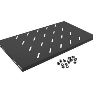 Poliță fixă 19" 1U / 486x270 mm,  max. 120