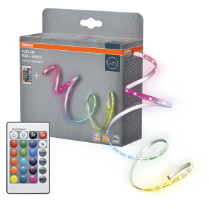Kit Banda LED RGB Osram FLEX cu Telecomanda, 14W, 220-240V,