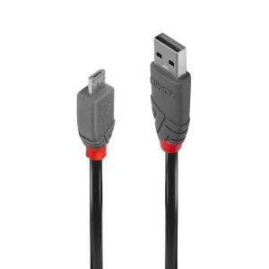 Cablu transfer Lindy LY-36731, USB 2.0 Type A to MicroUSB,