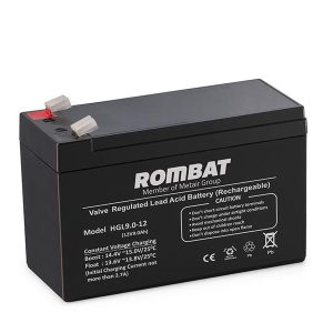 Acumulator stationar 9Ah/12V HGL12-9, Borna F2, Dimensiuni 151 x 65