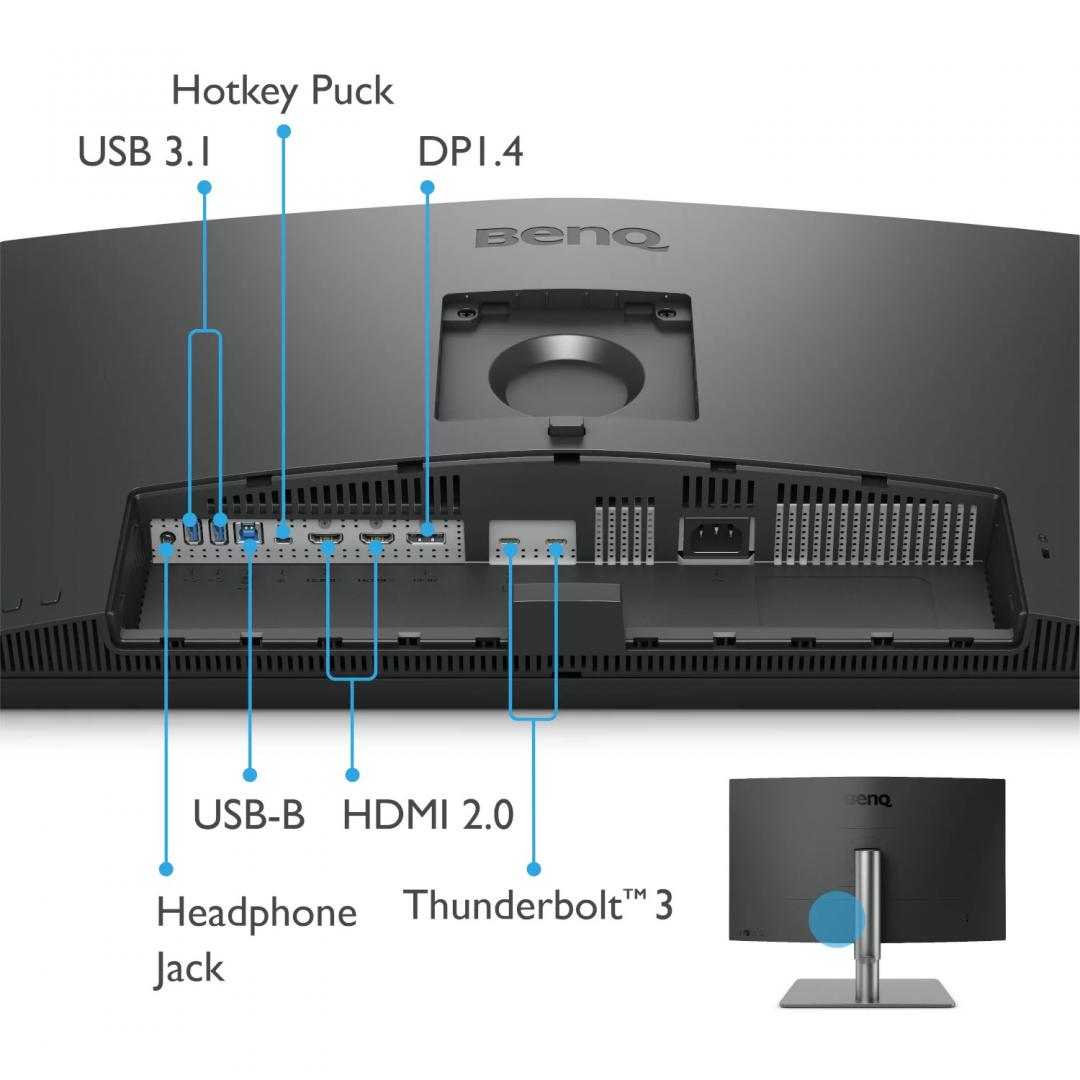 Monitor BenQ 27" PD2725U - imagine 4