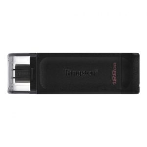 Memorie USB Kingston DataTraveler 70 128GB, USB 3.2, Negru