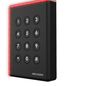 Cititor card cu tastatura Hikvision DS-K1108AMK, citeste carduri Mifare 13.56