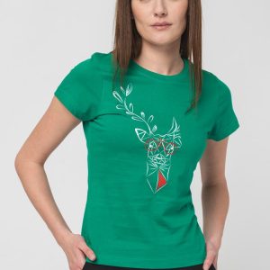 TRICOU  CERB FAMILIE FEMEI   K GREEN-S