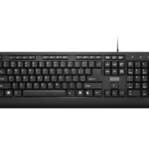 Tastatura Lenovo 160 Wired,  Interfata tastatura: USB, Numar taste: