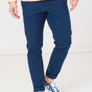 PANTALONI LUNG CASUAL BARBATI  NAVY L