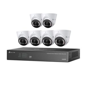 KIT TP-LINK VIGI NK8MP-T6425-2T contine: 6x VIGI 4MP Full-Color Turret