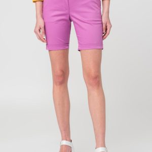 PANTALONI SCURT CASUAL FEMEI LILA XS