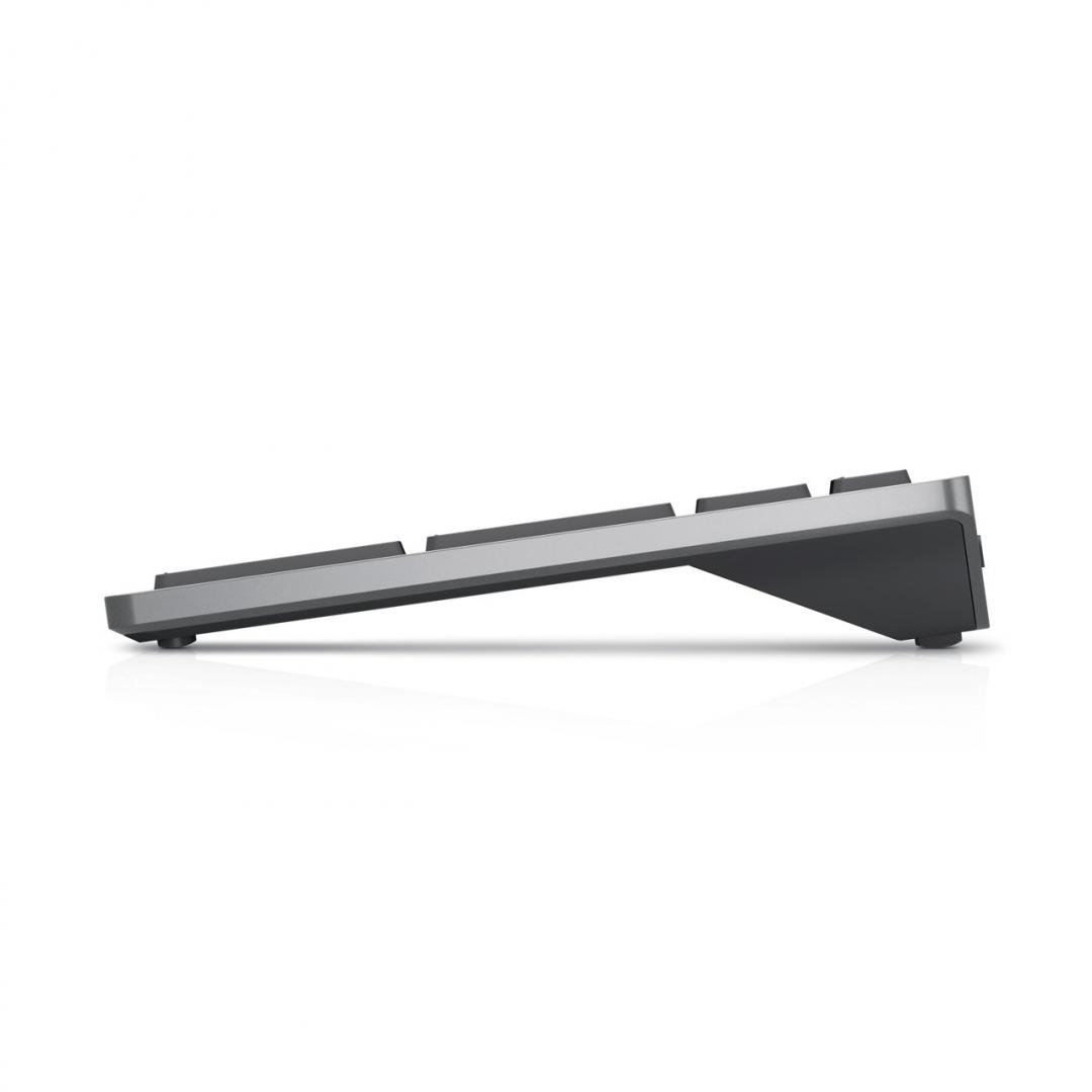 Tastatura Wireless DELL KB740, Fara fir, Gri - imagine 5