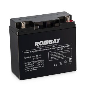 Acumulator stationar 18Ah/12V HGL12-18; Dimensiuni: 181 x 77 x 167